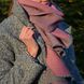 Двусторонний рифленый шарф розовый 06-19821 06-19821