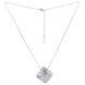 Подвеска Шахматка со Swarovski 10-18044 10-18044